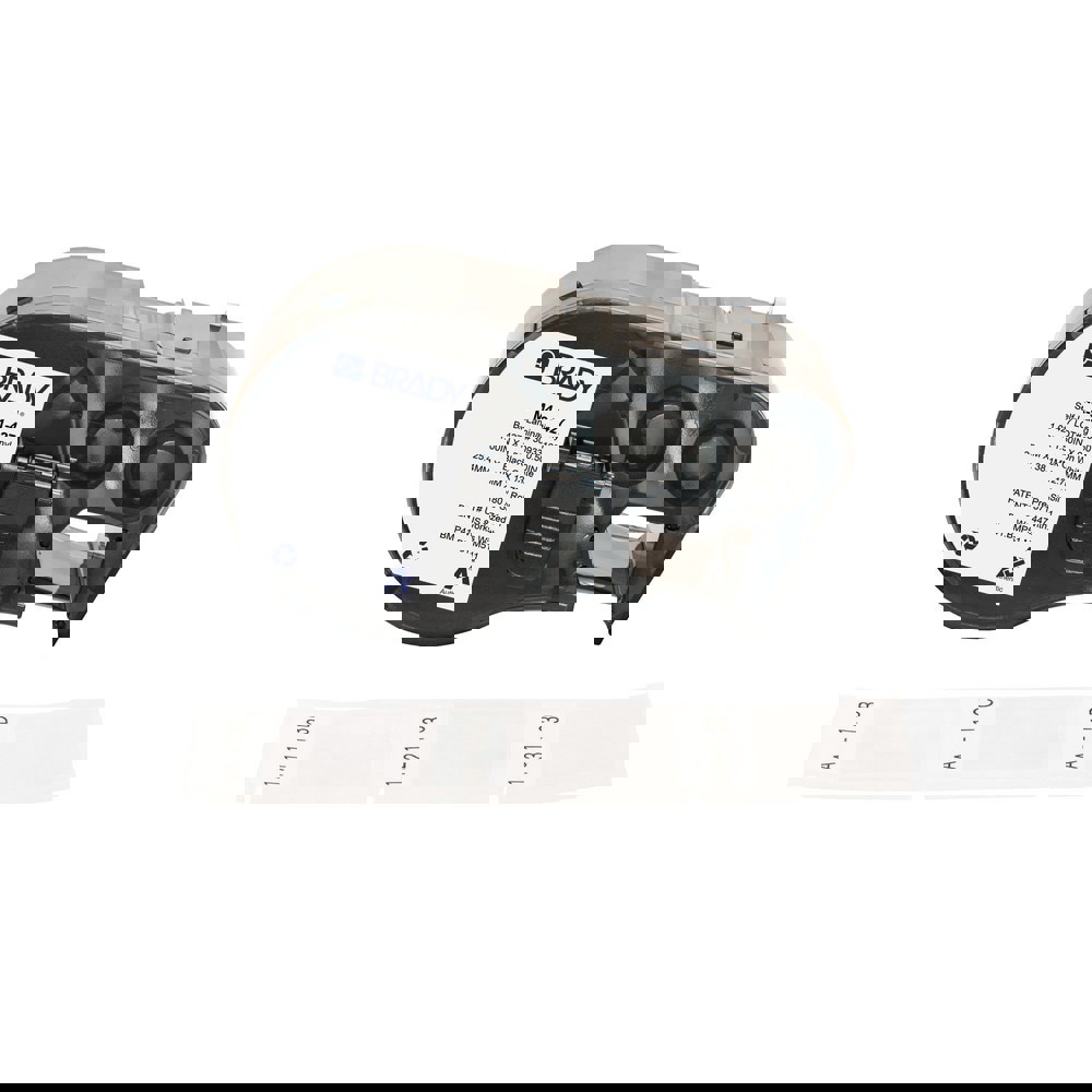 Labels, Ribbons & Tapes; Application: Self-Laminating Labels ; Type: Self-Laminating Labels ; Color Family: White ; Color: Black on White, Clear ; Number Of Labels Per Roll: 180 ; For Use With: BMP41; BMP51; BMP53; M511